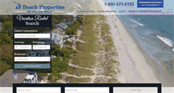 Desktop Screenshot of beach-property.com